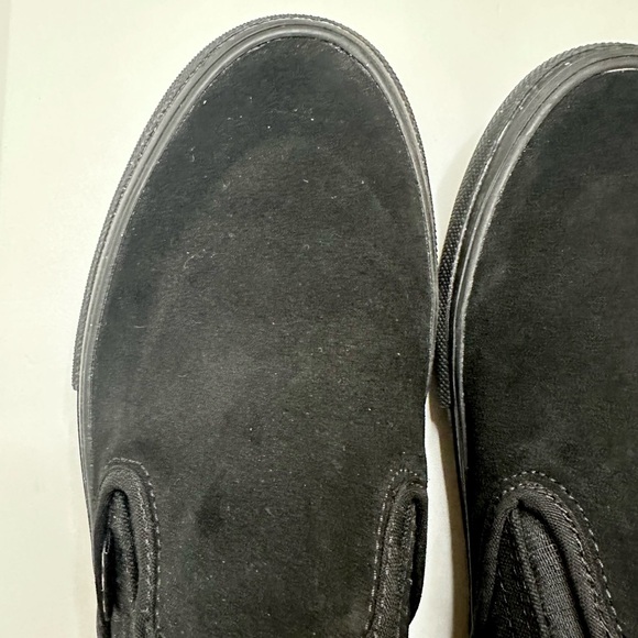 Vans Pop Cush Slip-ons Men’s Size 10 in All Black - Picture 6 of 16
